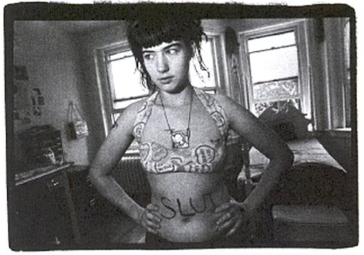 An image of Kathleen Hanna.