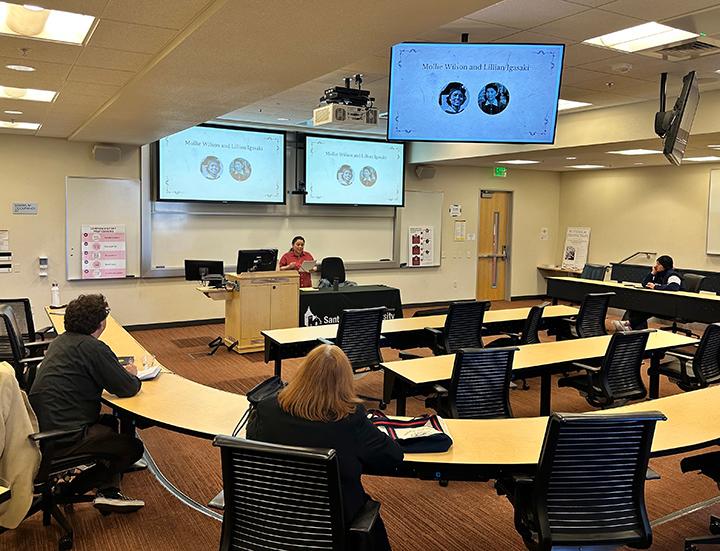 Sonia Gomezs presentation at SCU History Day 2023