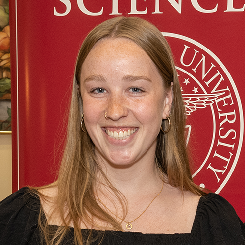 Erica Svendahl 23 DeNardo Senior Prize winner