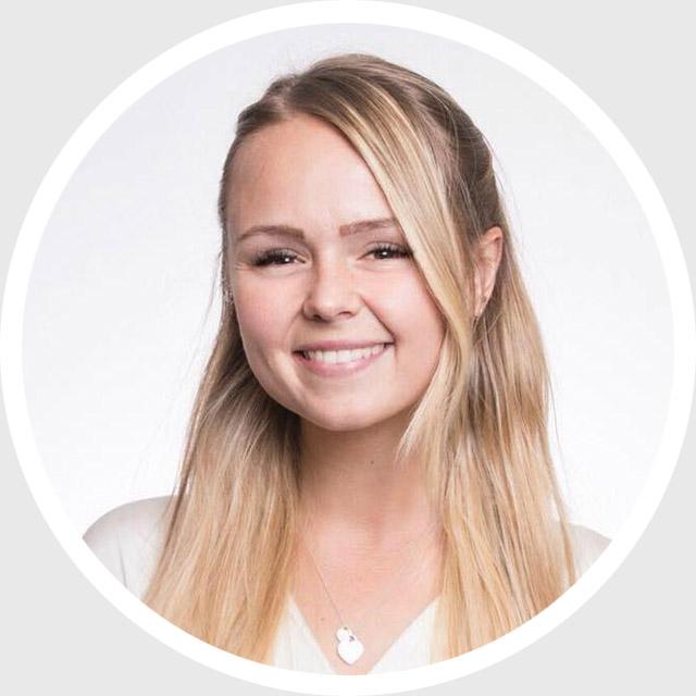 A person smiling.