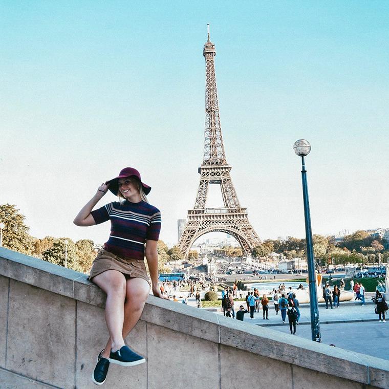 Courtney Malecki Class of 2020 in Paris