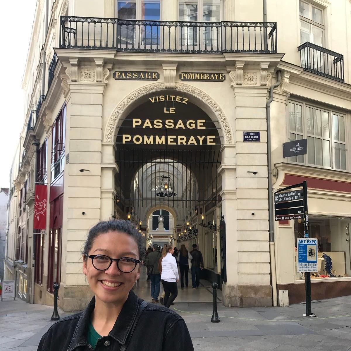 Samantha Steinbrecher Class of 2021 in Nantes France