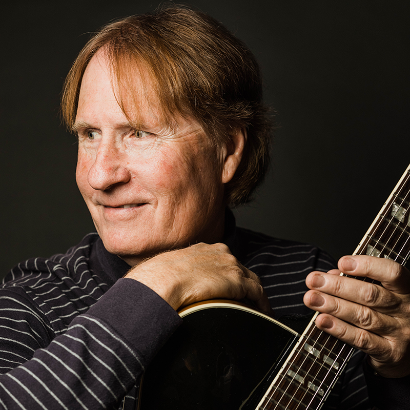 Jim Witzel and his guitar