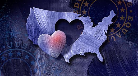 Restorative Justice Map image with Heart Cutout 