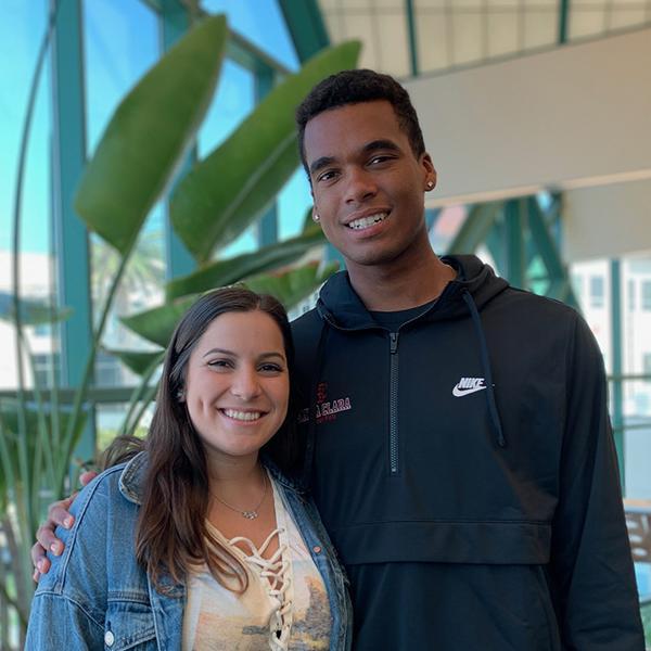 Shane Hughes 20 and Mariana Perera 20 selected as 20192020 Hackworth Fellows