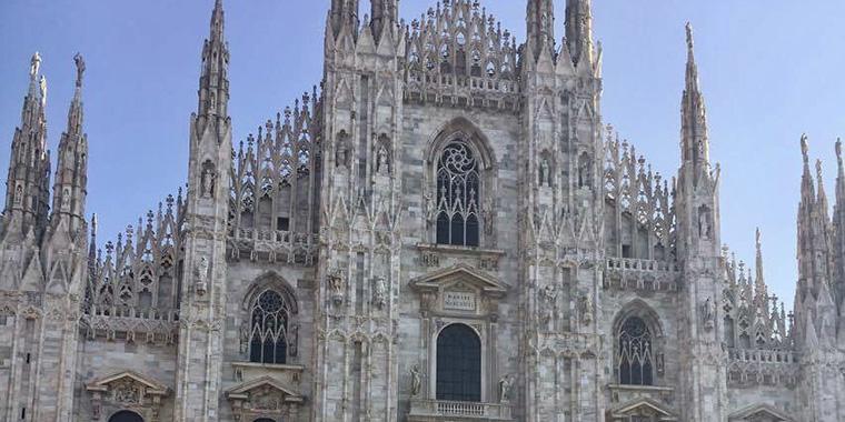 Milan Cathedral taken by an SCU student in 2017 