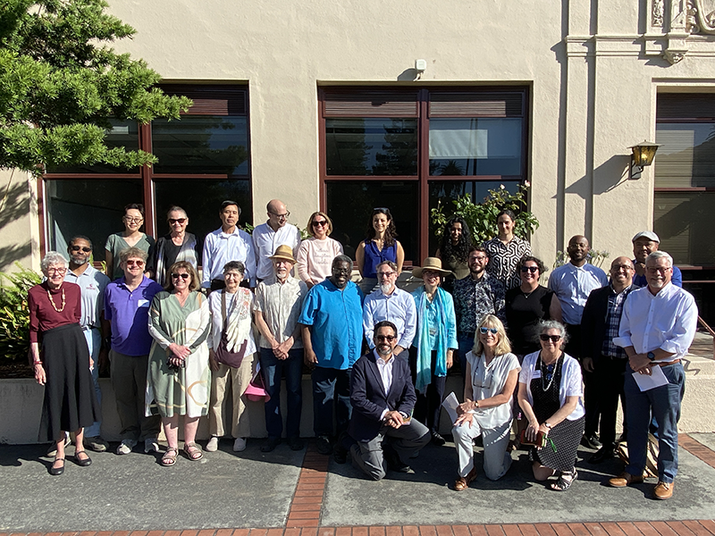 SCU Faculty gathered to dedicate a memorial to Teresia Hinga.