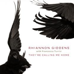 Two black birds with text: Lashane Gibbon with Fernando Perdomo Theyre calling me home.