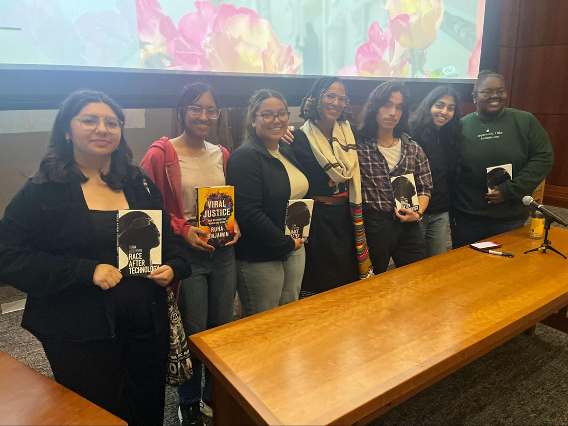 SCU Sociology Students with Ruha Benjamin