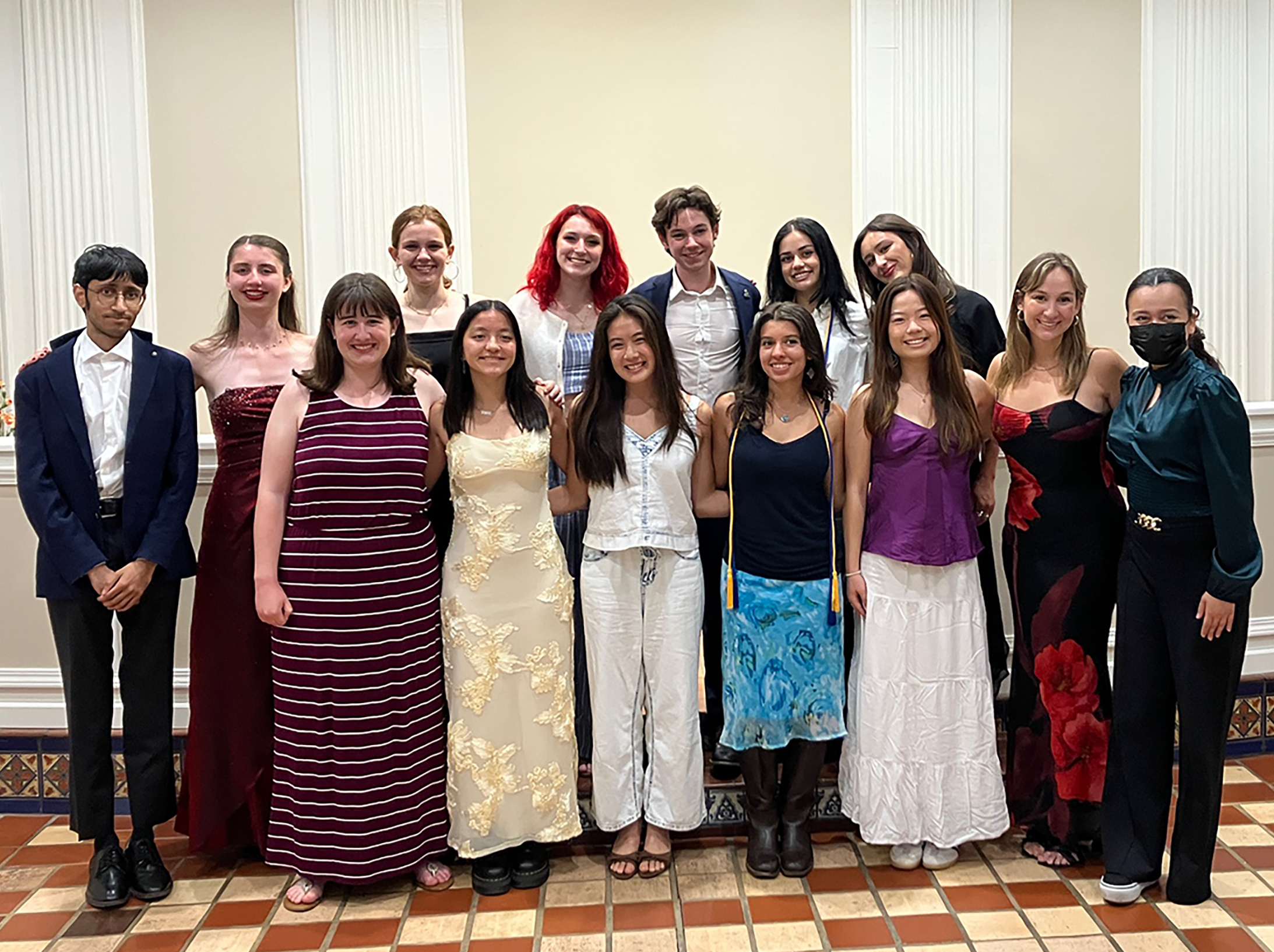 SCU Theatre and Dance students in the graduating class of 2026