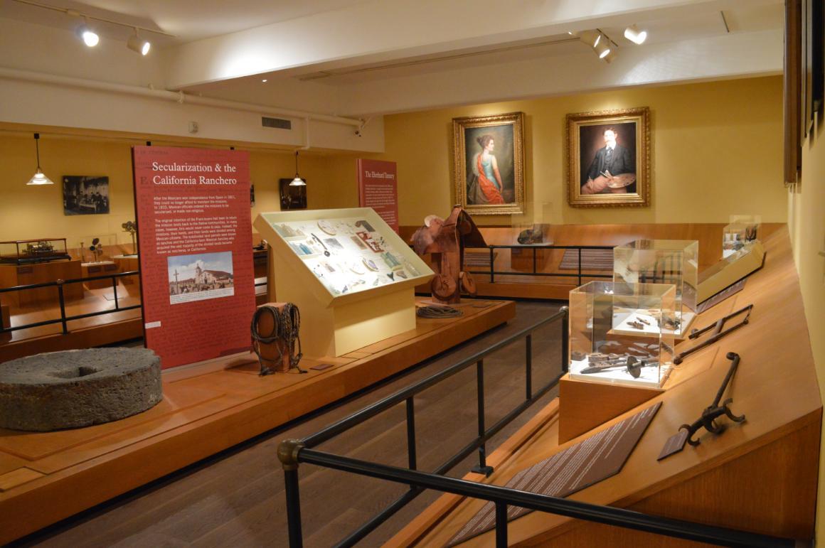 Installation image of exhibition California Stories