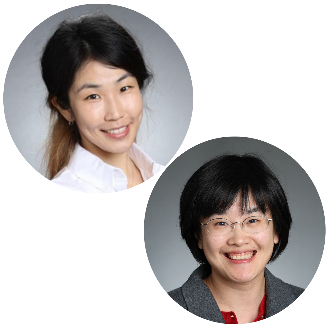 A headshot of both Kim and Luo