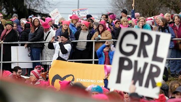 Womens March (AP Photo/Elaine Thompson)