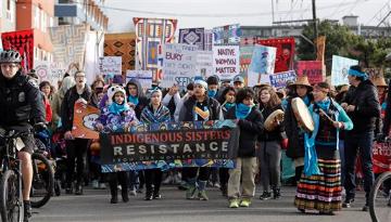Womens March (AP Images/Elaine Thompson)