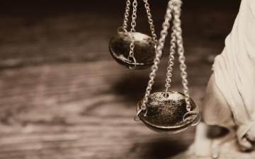 mini scales of justice
