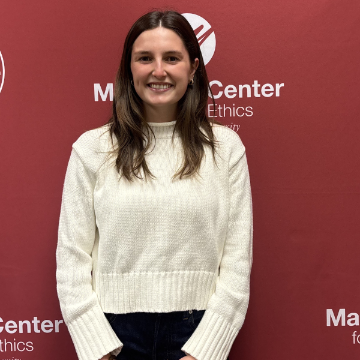 Santa Clara University Junior Annie Schloss.