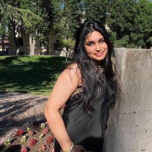 Sahana Chandramohan, a 2025-26 Hackworth Fellow with the Markkula Center for Applied Ethics.