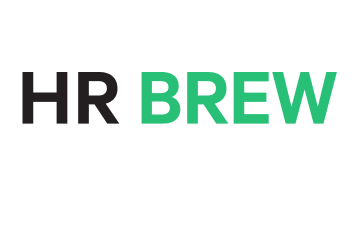 white background with words HR Brew