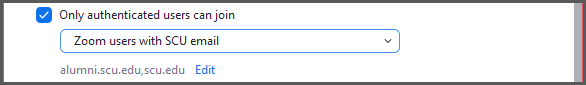 
Authentication screen with text: SCU Login Page and input fields for username and password.