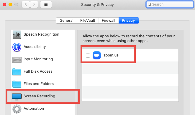 Privacy tab in macOS system preferences with highlighted Location Services section.