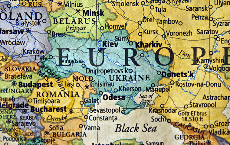 Map of Europe