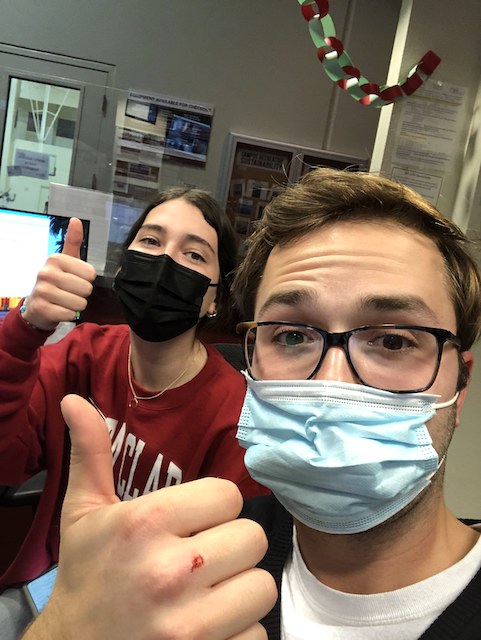 The main lesson (from the pandemic) was that the people make the campus...the students.