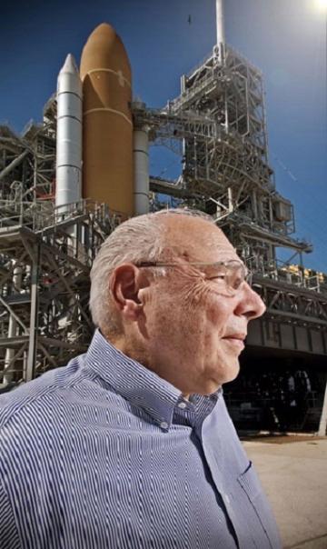 Cepollinas love of rocket science started at SCU. Photo courtesy of the Smithsonian Institution. 