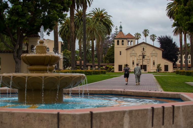 campus beauty fountain