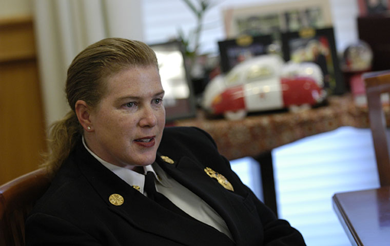 Retiring SFFD Chief Joanne Hayes-White 86