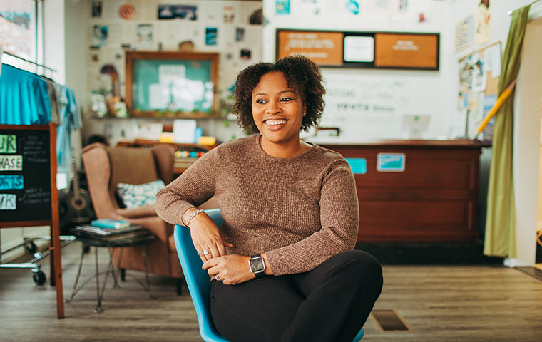 Kai Harris debut novel, What the Fireflies Knew, has been praised for its honest and endearing portrayal of Black girlhood. Photo by Walker Leigh