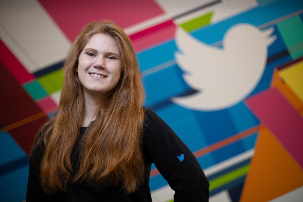Photograph of Jess Miers, J.D. 21, in SCU Tech Edge J.D. program