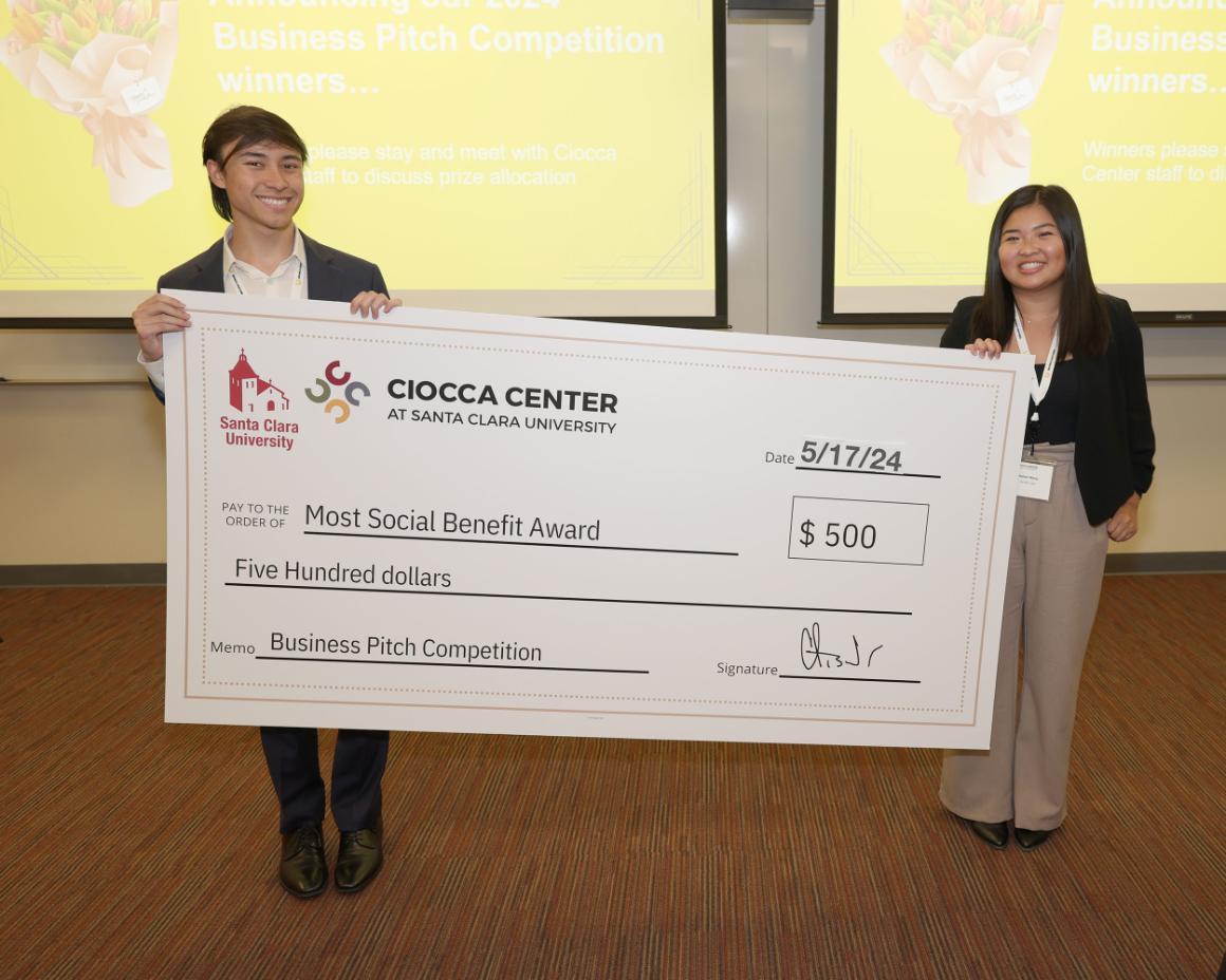 Picture of Business Pitch 2024 Winners