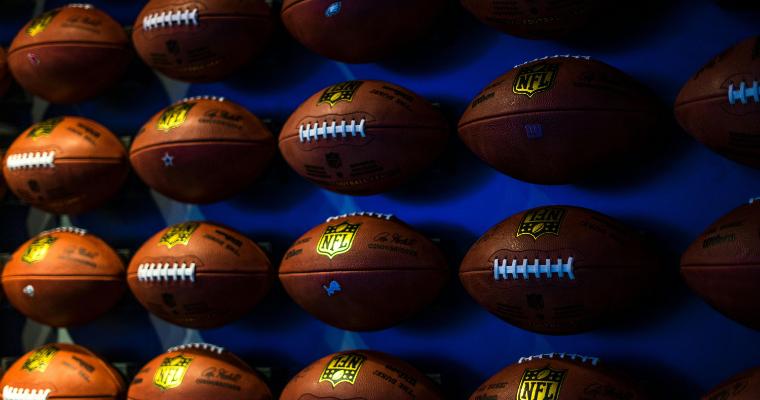 Assorted NFL football collection