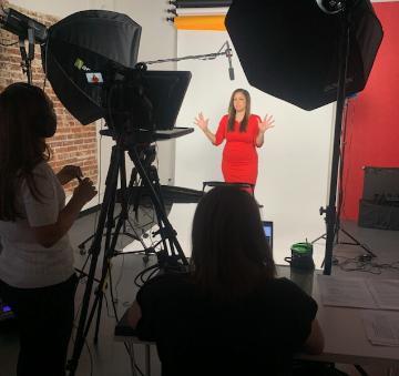 Photo of Kontji Anthony Filming