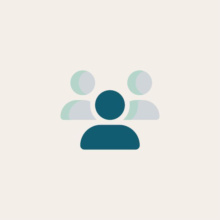 an icon of a group of three employees