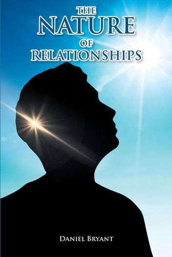 Silhouette of person with text: The Nature of Relationships: A Question of Self, Other, God.