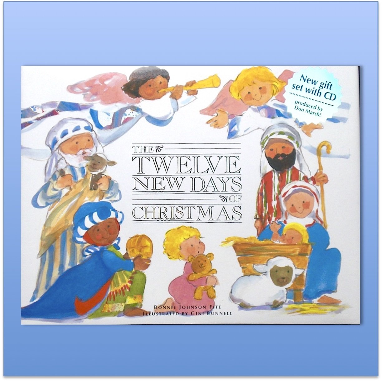 Christmas Bonnie Fite book cover with colorful illustrated characters.