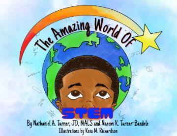 Cover for The Amazing World Of AWOS by Felicha D. Legette, illustrated by Gerald Rodgers.