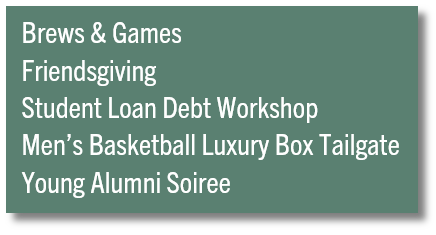 young alumni events and programs