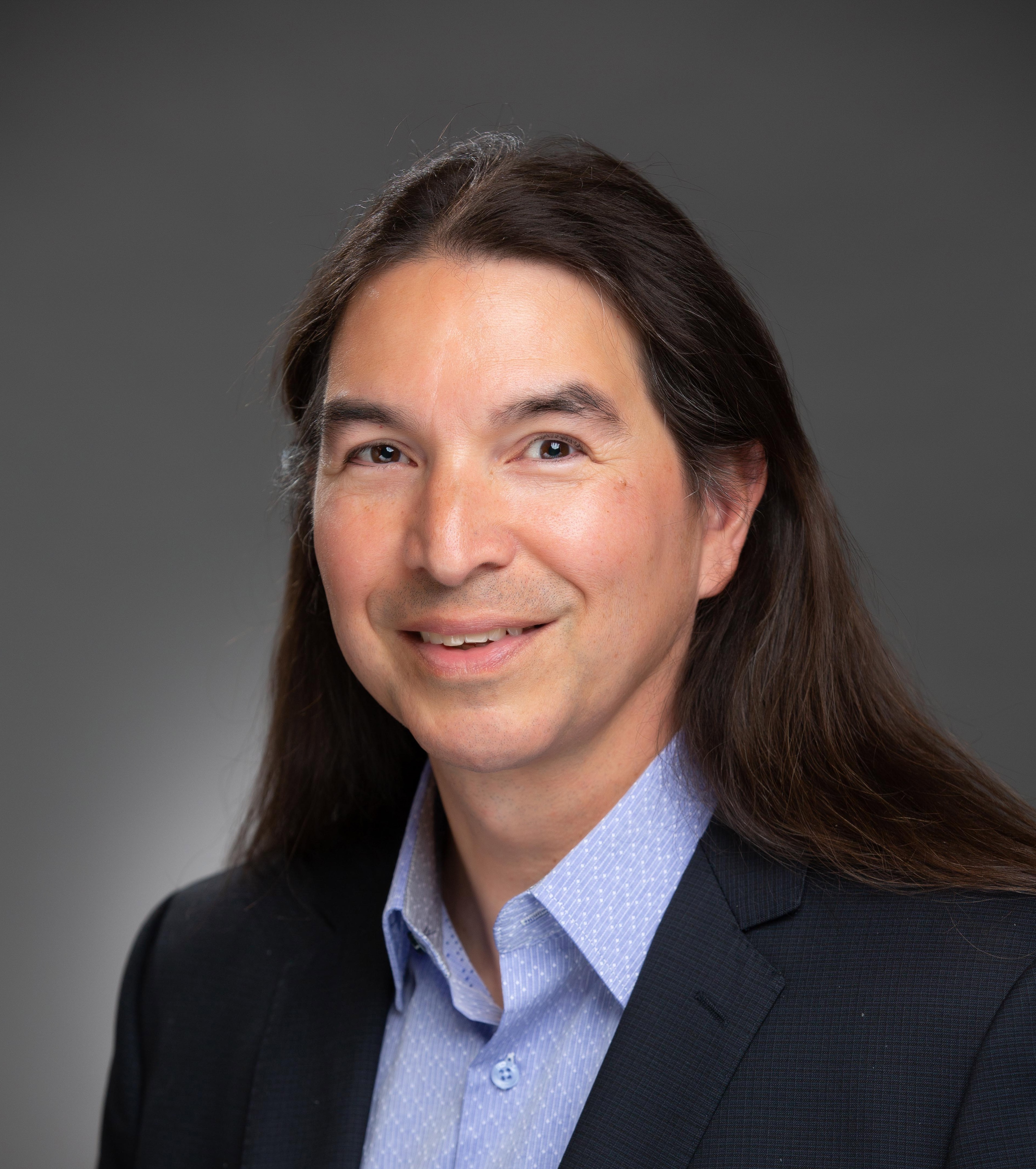 Man smiling at camera