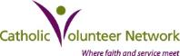Catholic Volunteer Network logo with tagline Your Call. Your Community.