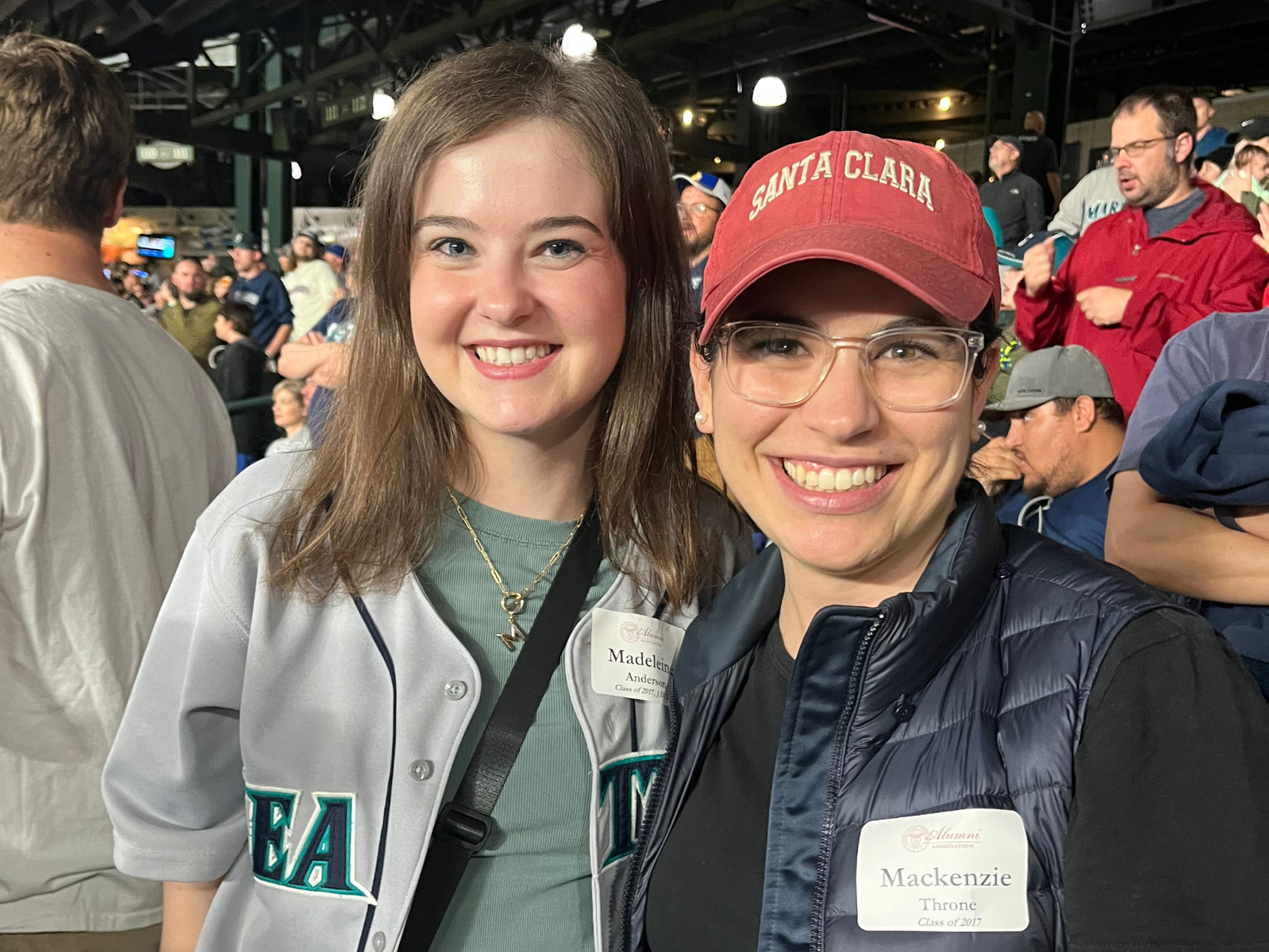 Alumni at a Mariners Seattle Game