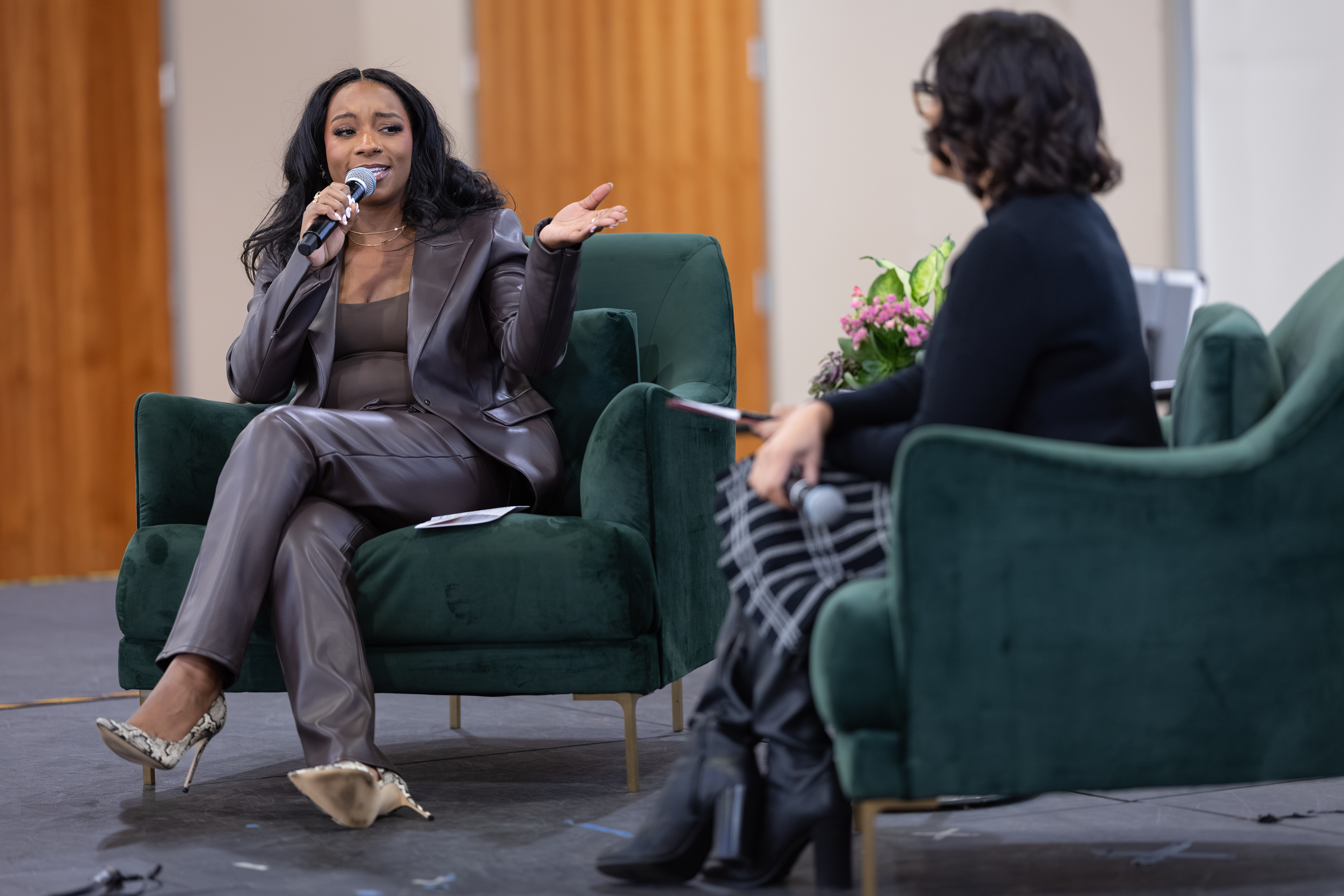 Bria Alexander in fireside chat