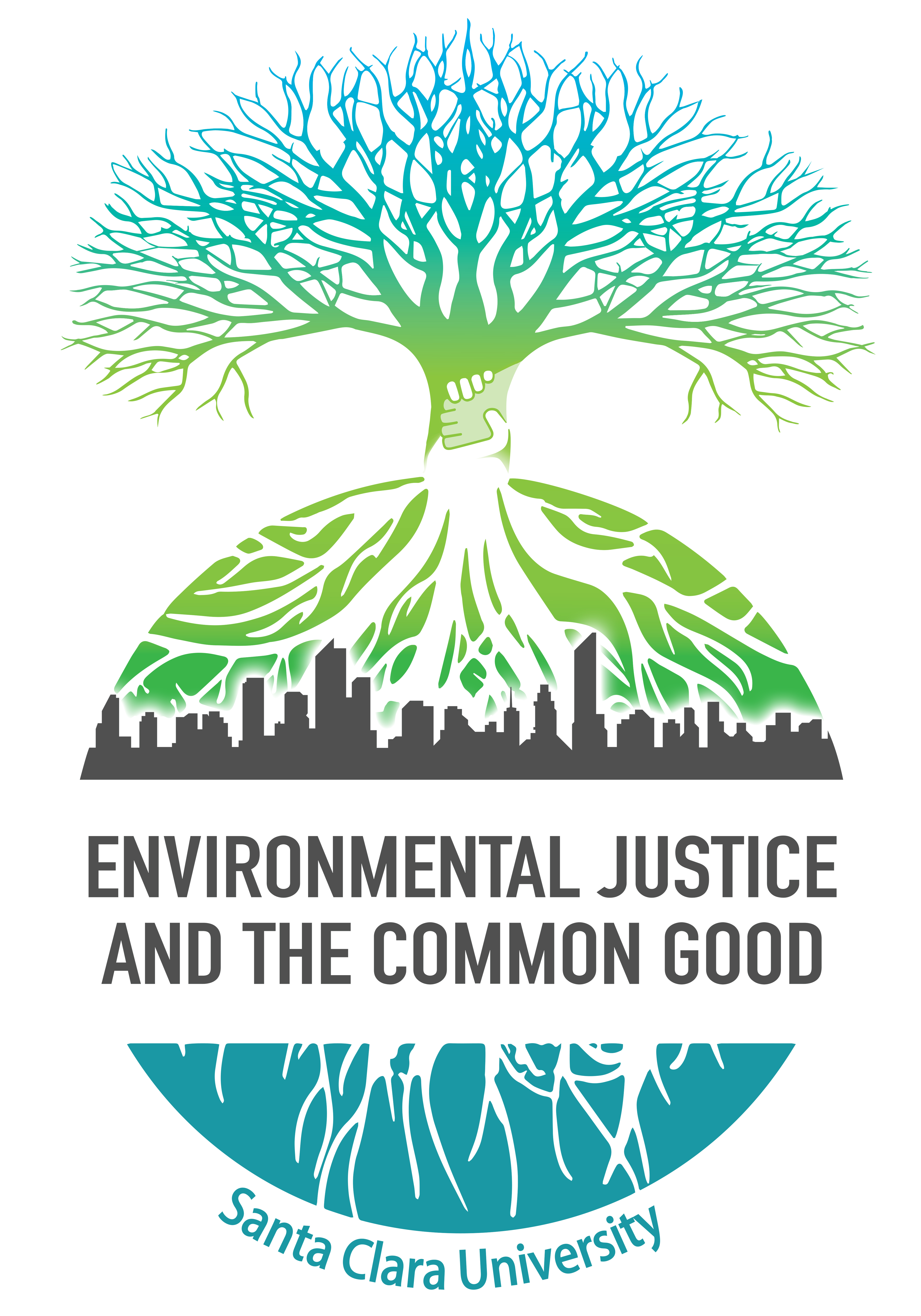 Logo for the environmental justice and common good initiative