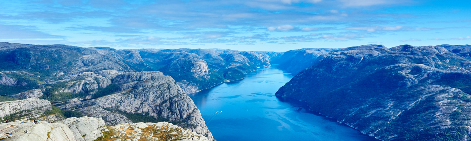 Decorative; fjord in Norway; links to Global Engagement Committees and Governance page 