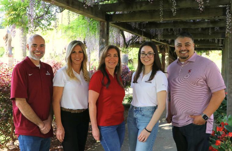 Group of staff standing together