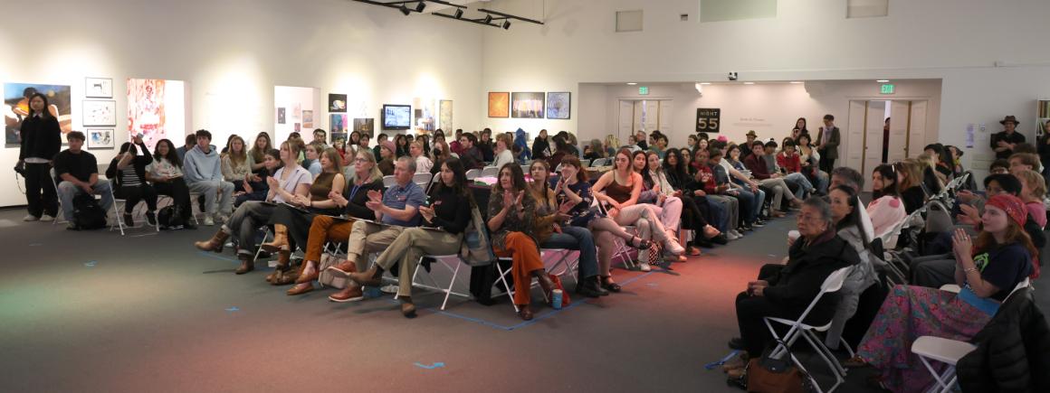 EcoFashion Show 2026: A wide shot of the entire audience