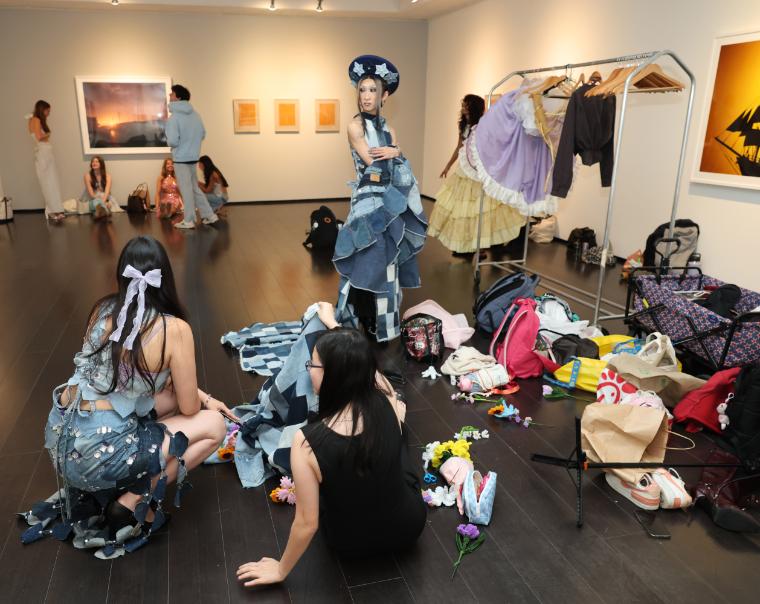 EcoFashion Show 2026: Models and designers getting ready backstage