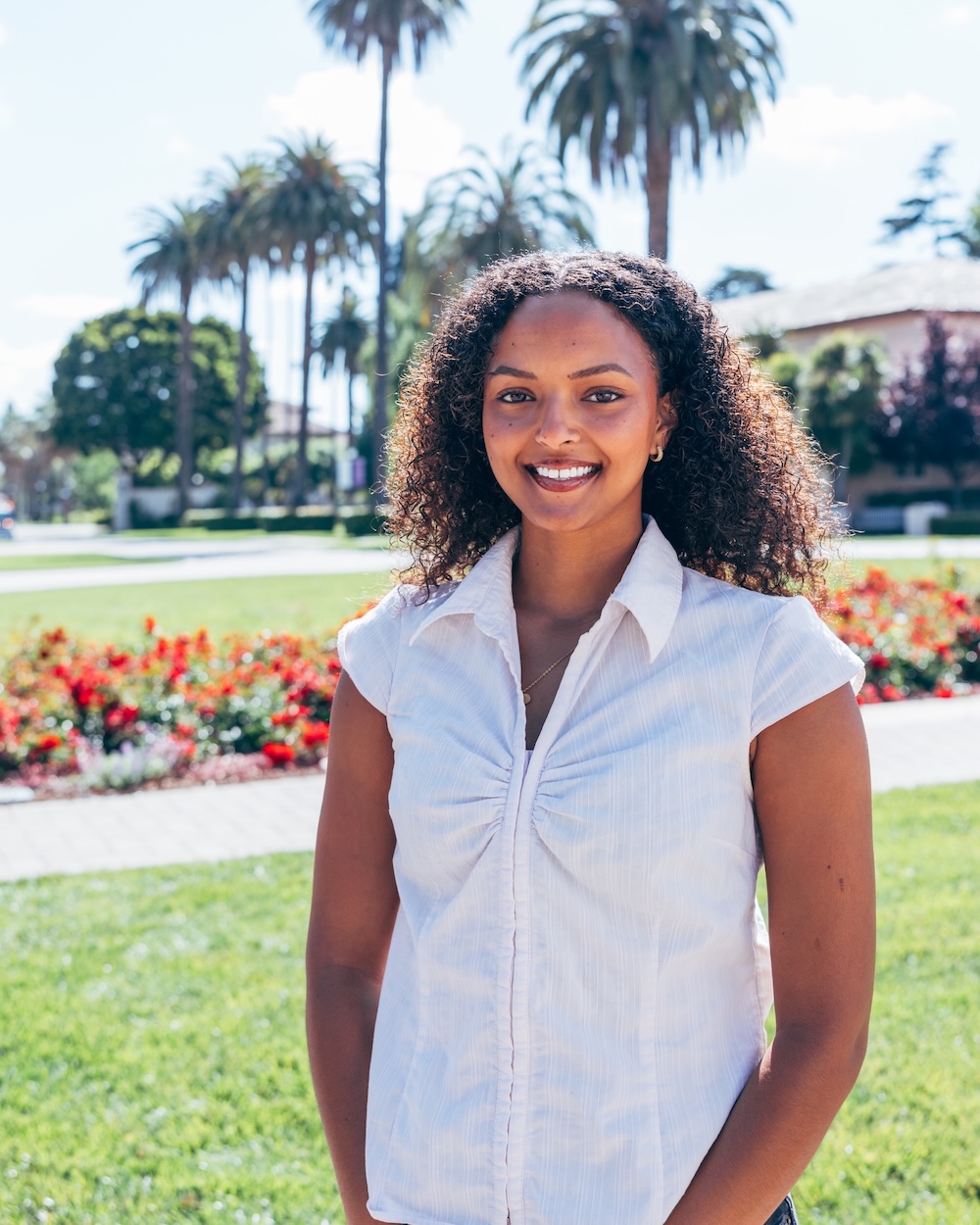 Saron Weldemariam 26, a double major in political science and sociology