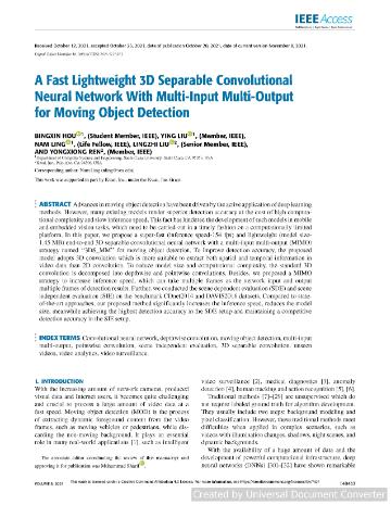 First page of a published journal paper by Bingxin Hou.